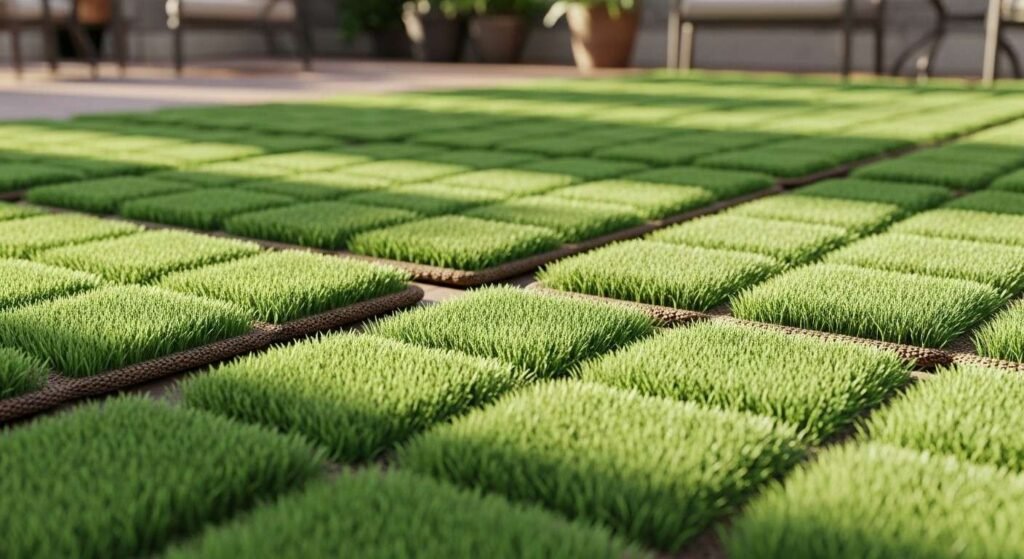 Padded Grass Carpet