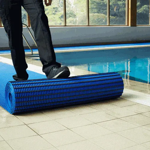 custom swimming pool mats